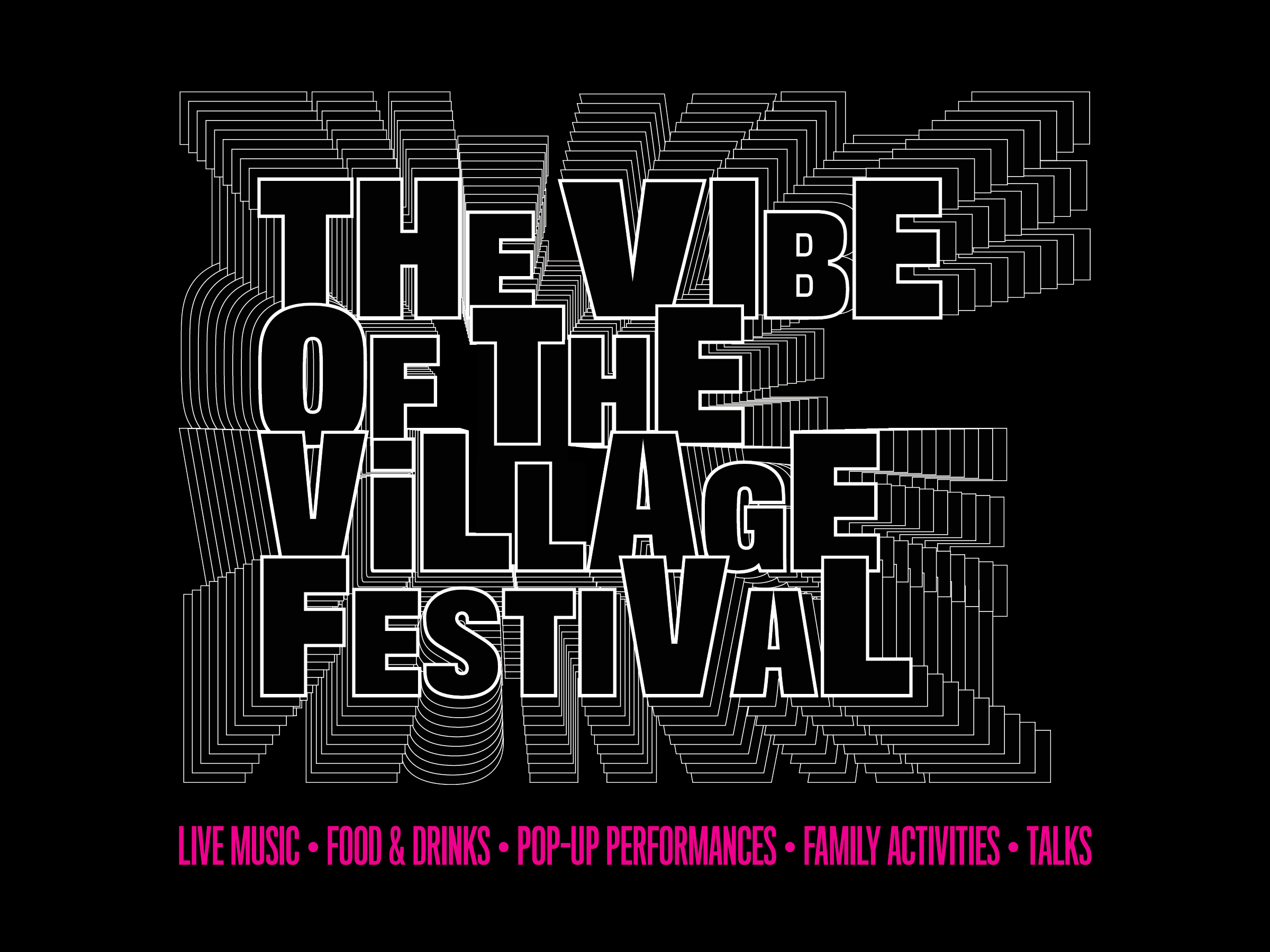 Vibe of the Village title treatment